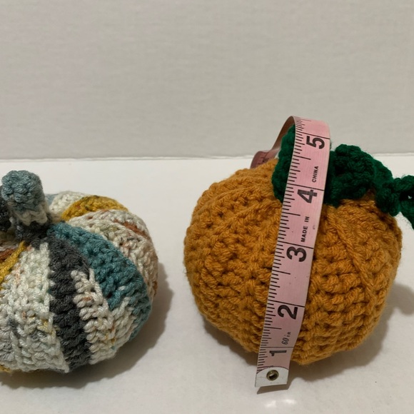 Fall Decor Home Decor Handmade Crocheted Pumpkins - Picture 14 of 16